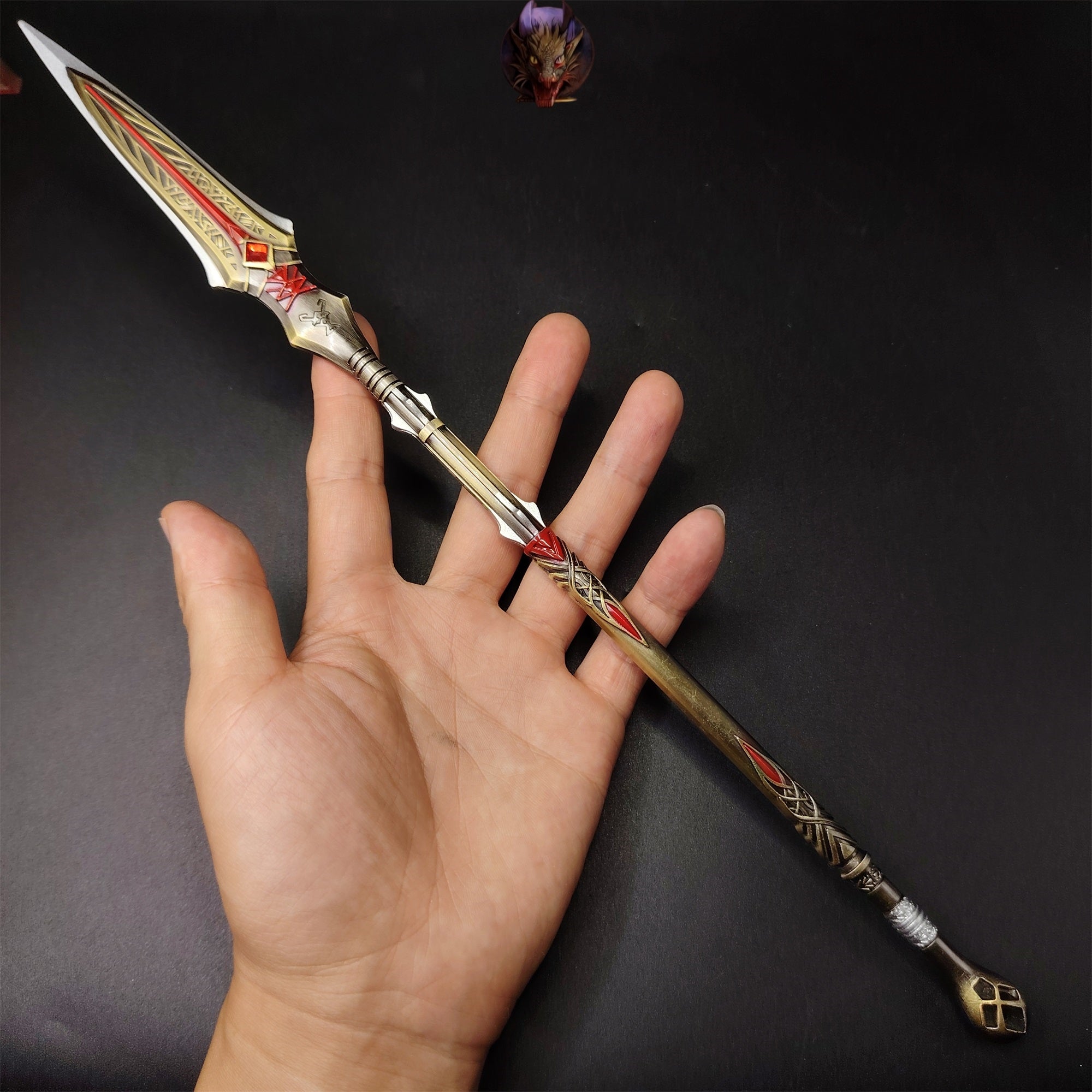 Depnier Spear Metal Replica 35CM