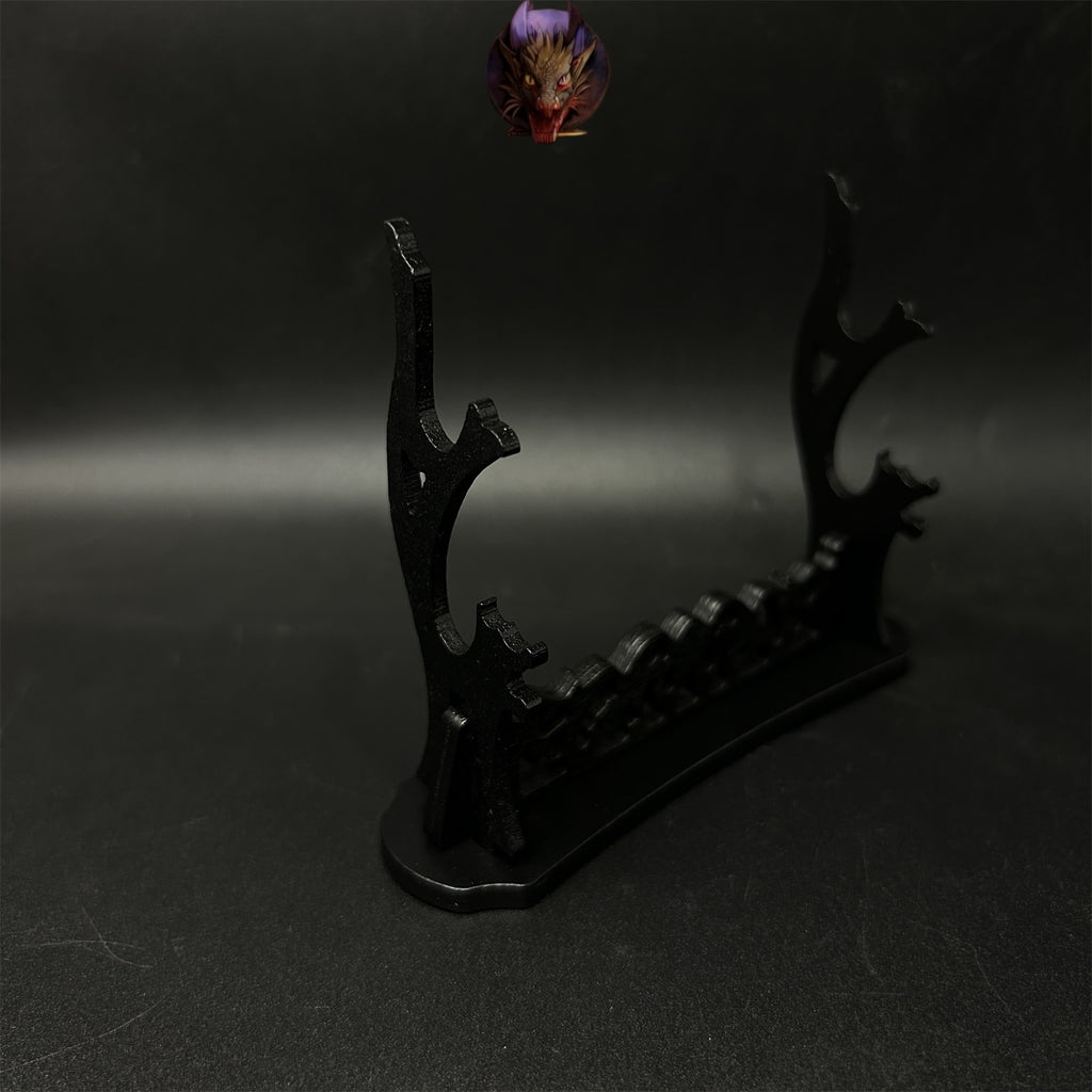 2-Layer Wood Display Holder Mini Katana Stand