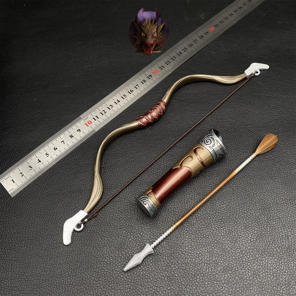 Skyrim Dravin's Bow Metal Replica 30CM
