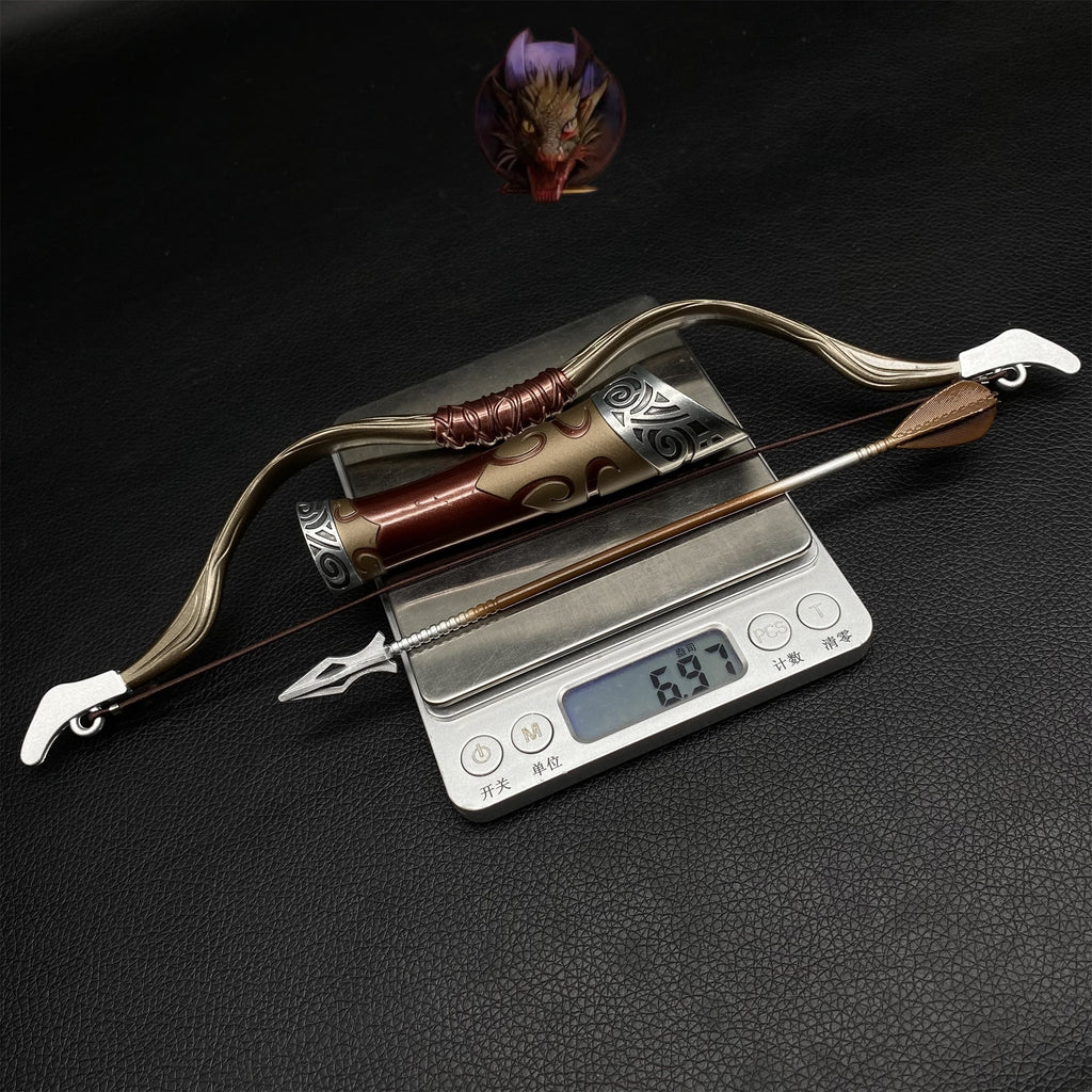 Skyrim Dravin's Bow Metal Replica 30CM
