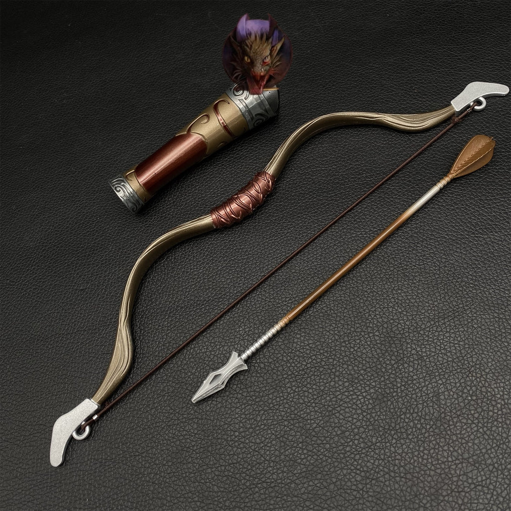 Skyrim Dravin's Bow Metal Replica 30CM