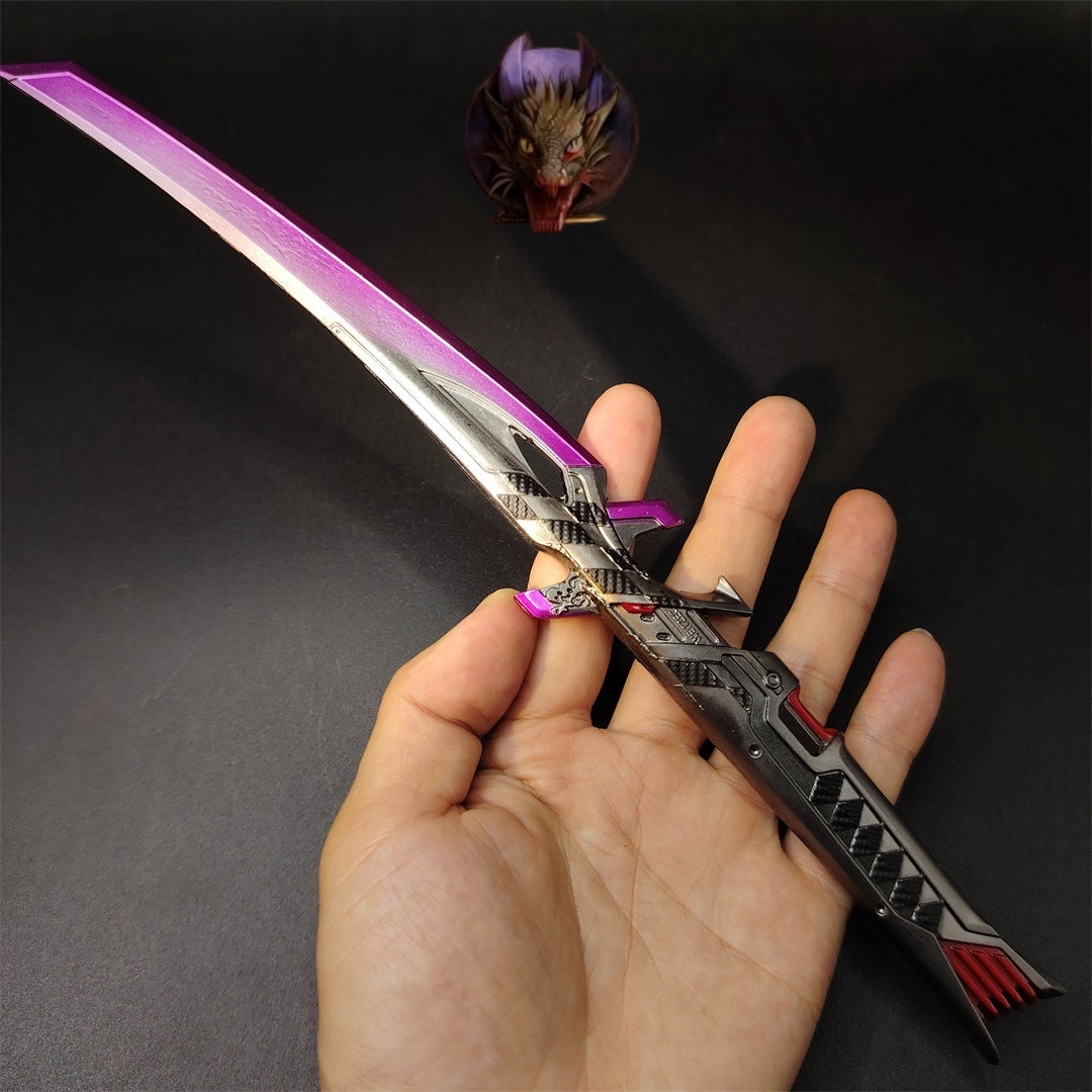 Death Duet Universal Dual Blades Heirloom Metal Replica A Pair