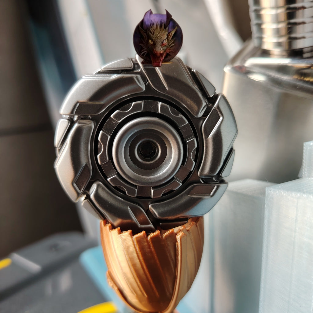 EDC Fidget Toys Stainless Steel Mechanical Armor Spinner