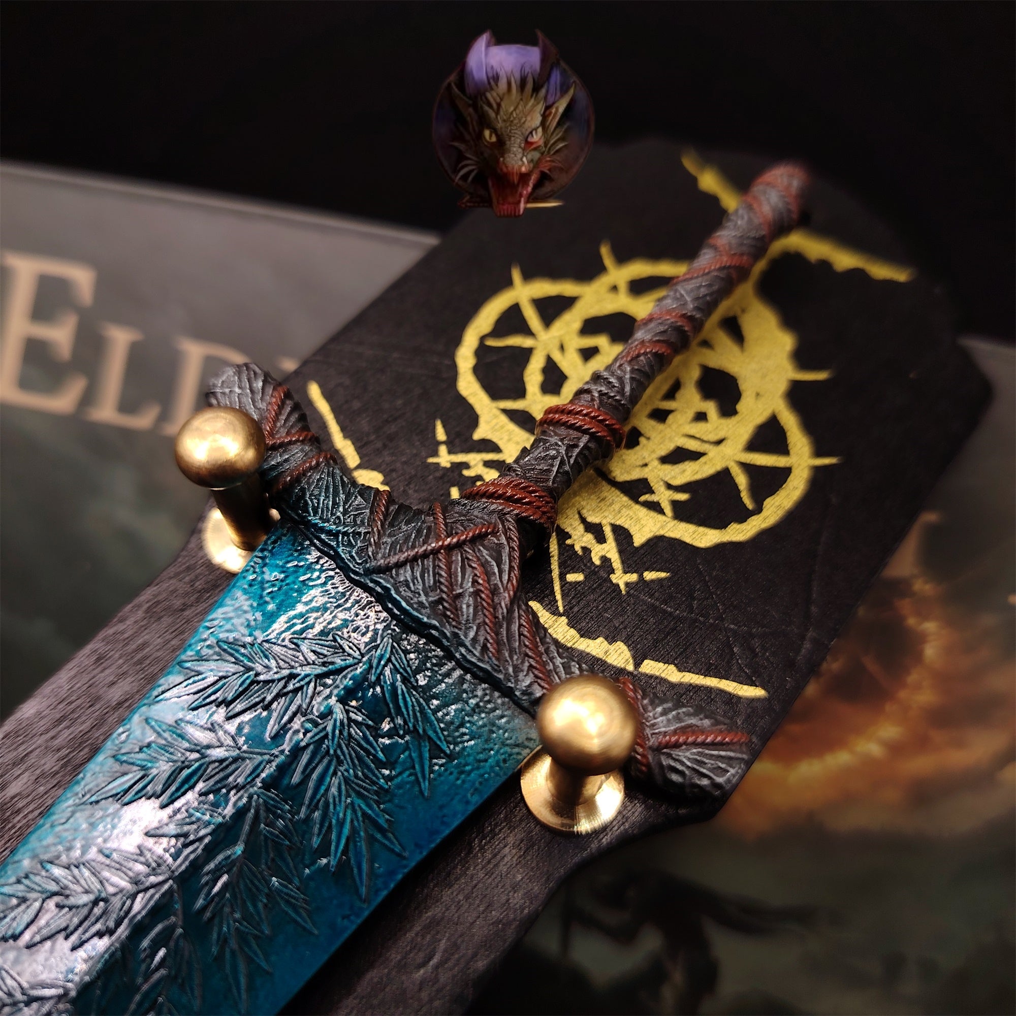 ER Dark Moonlight Greatsword Metal Replica With Gift Box