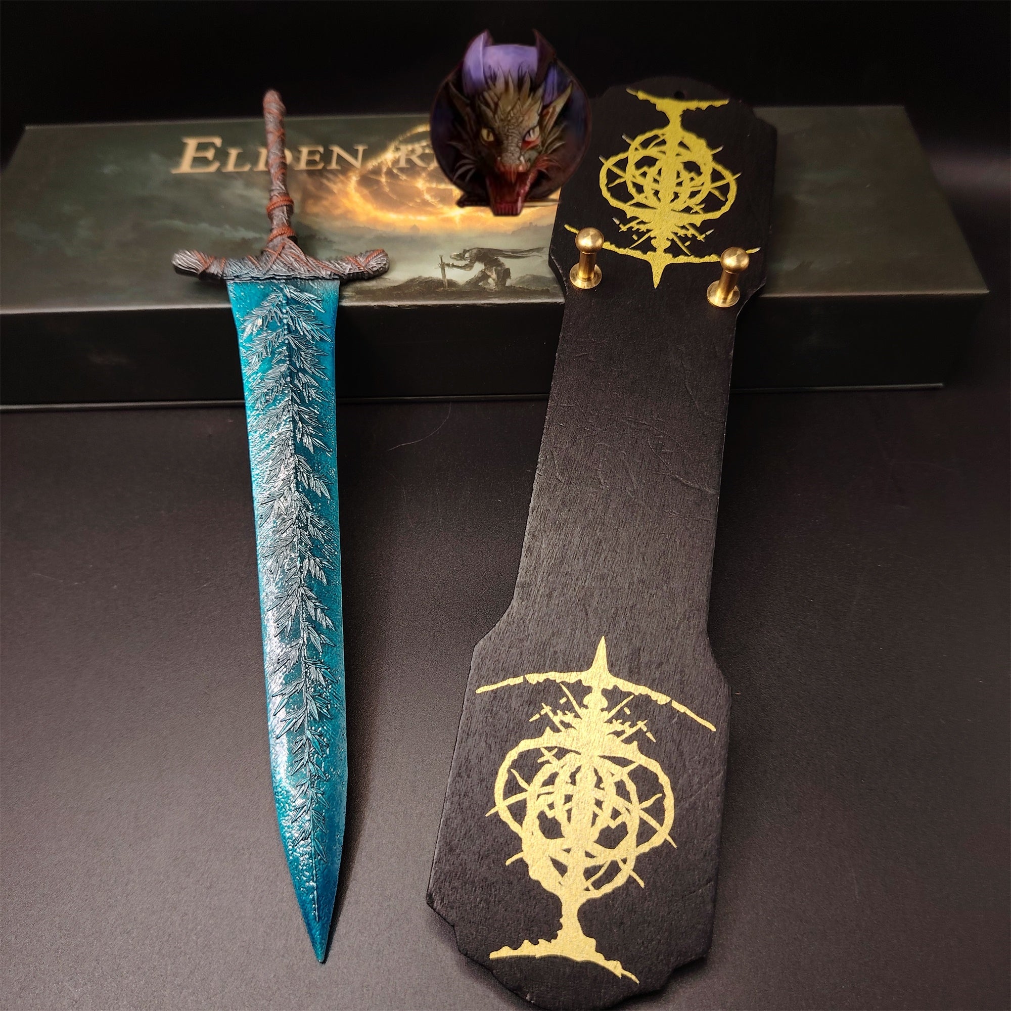 ER Dark Moonlight Greatsword Metal Replica With Gift Box