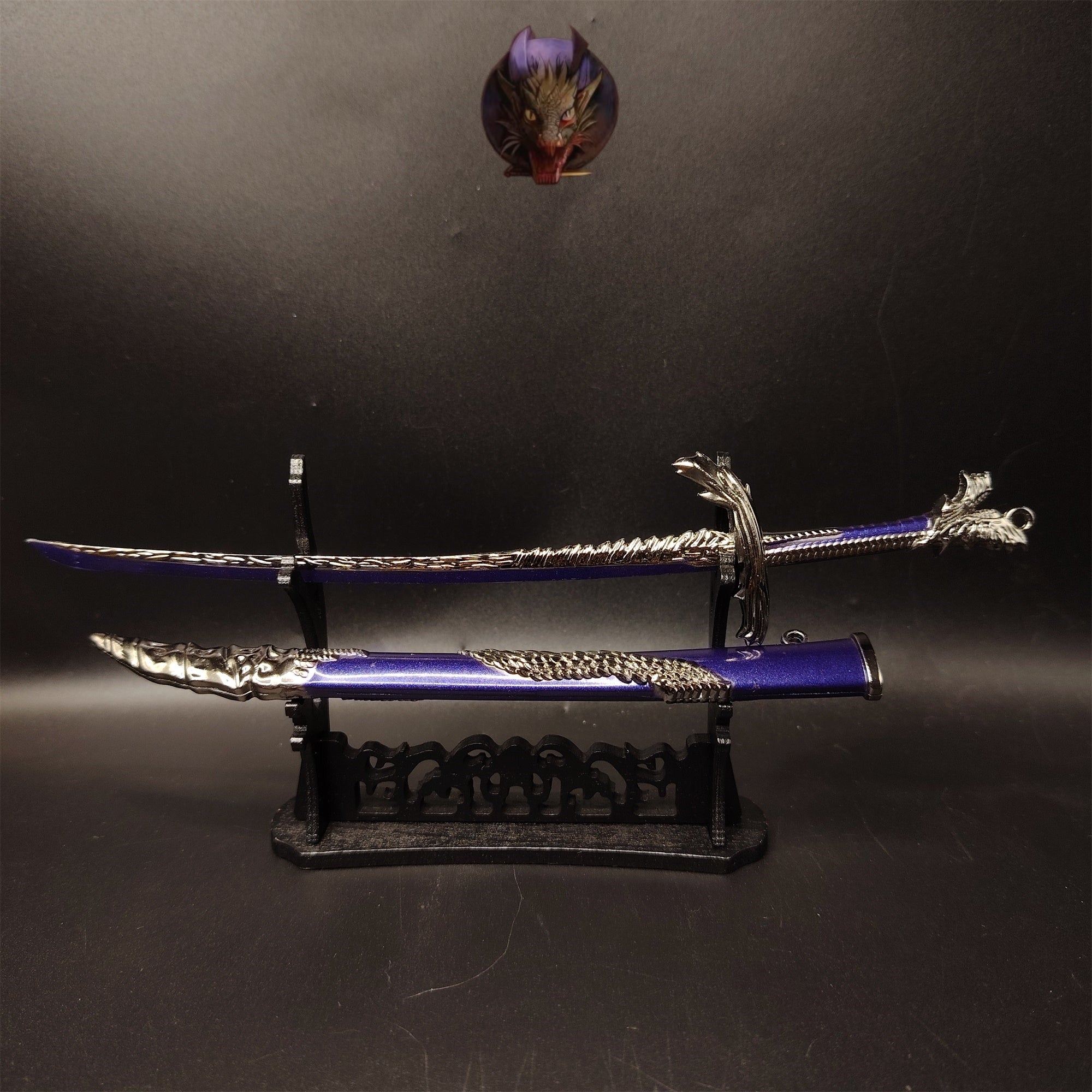 ER Dragonscale Blade Metal Sword 8.7''Replica