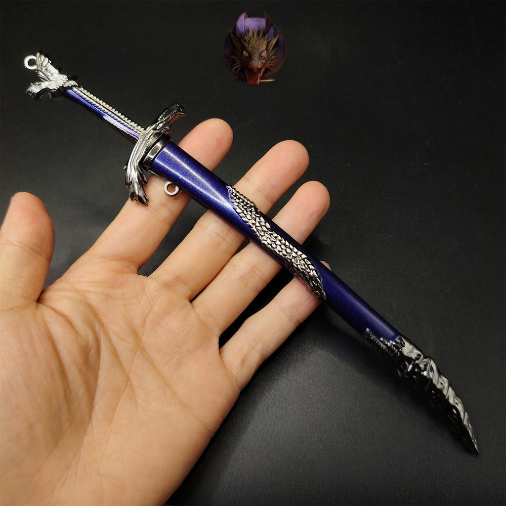 ER Dragonscale Blade Metal Sword 8.7''Replica