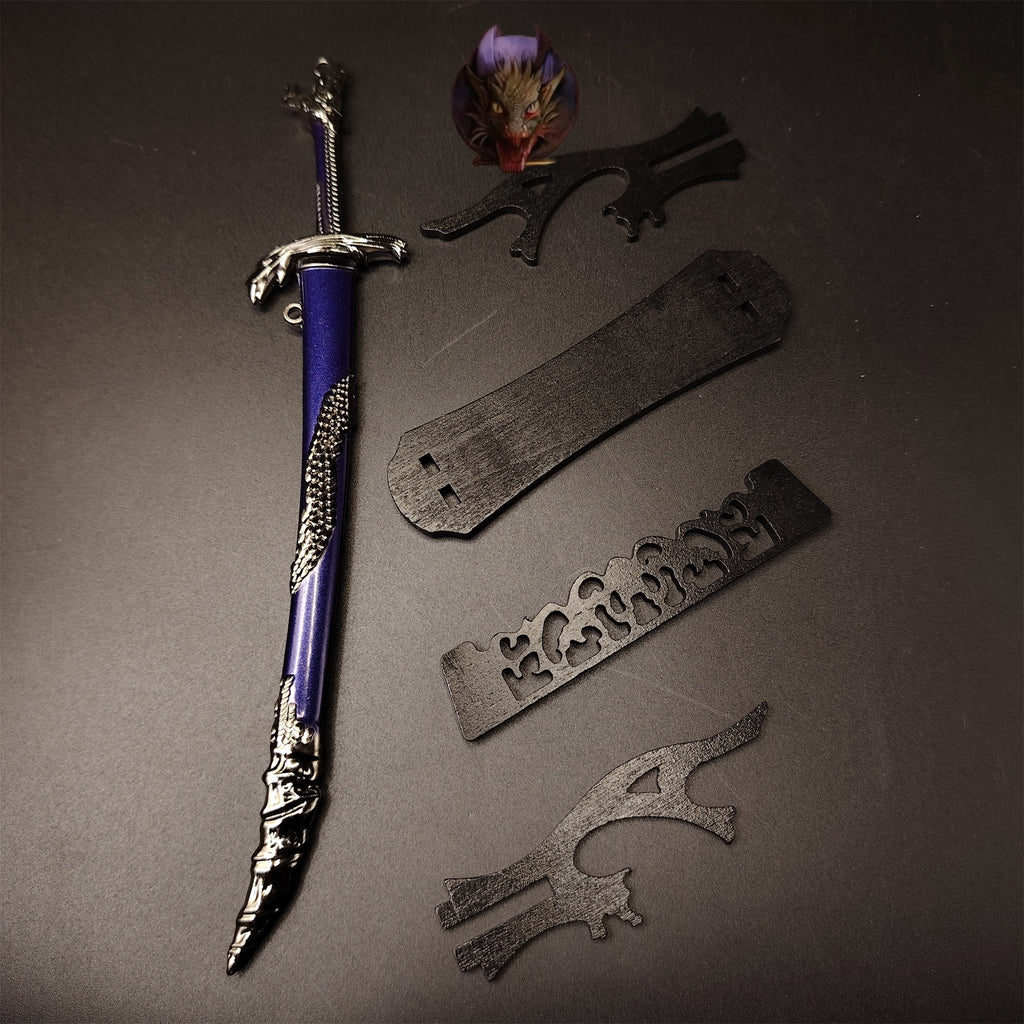 ER Dragonscale Blade Metal Sword 8.7''Replica