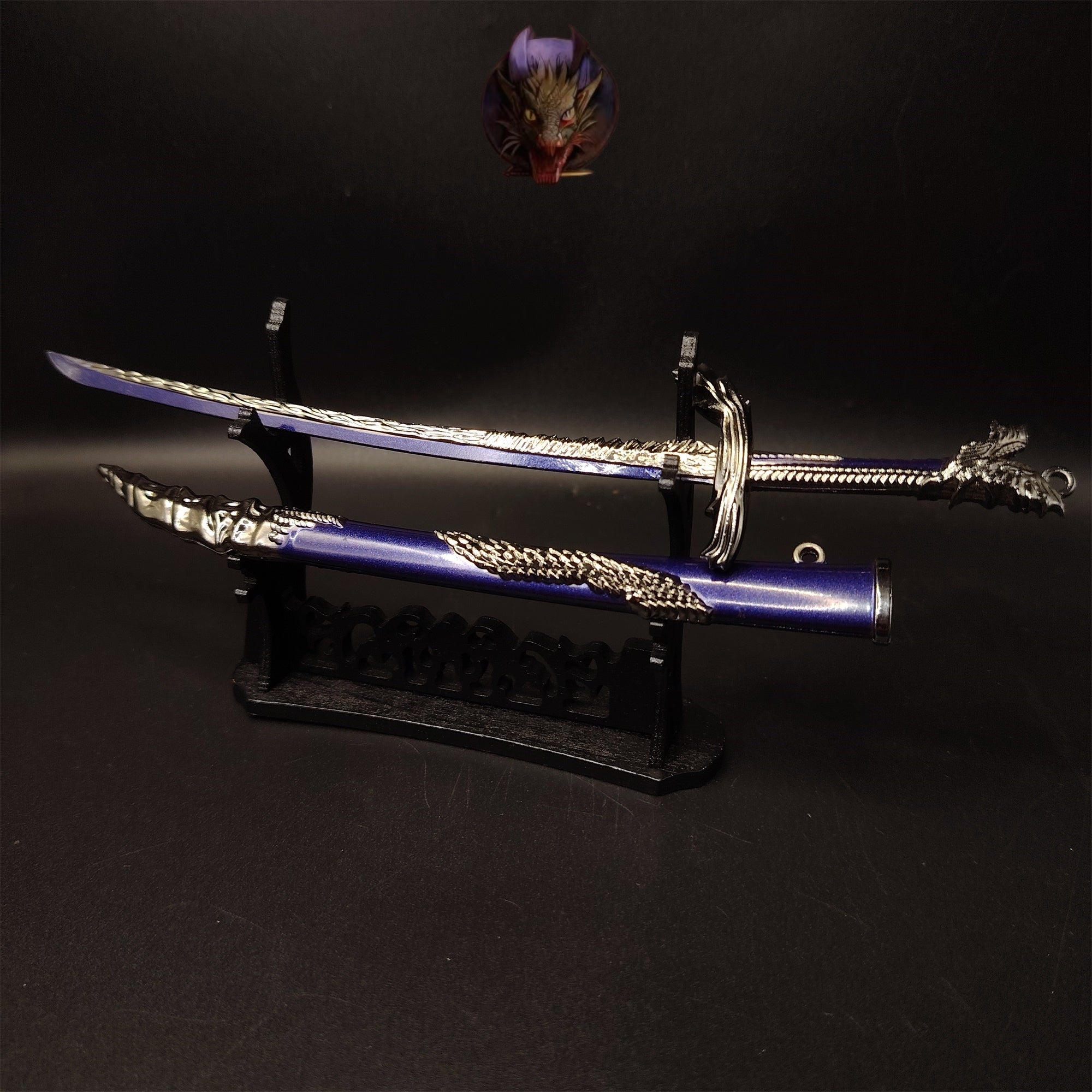 ER Dragonscale Blade Metal Sword 8.7''Replica