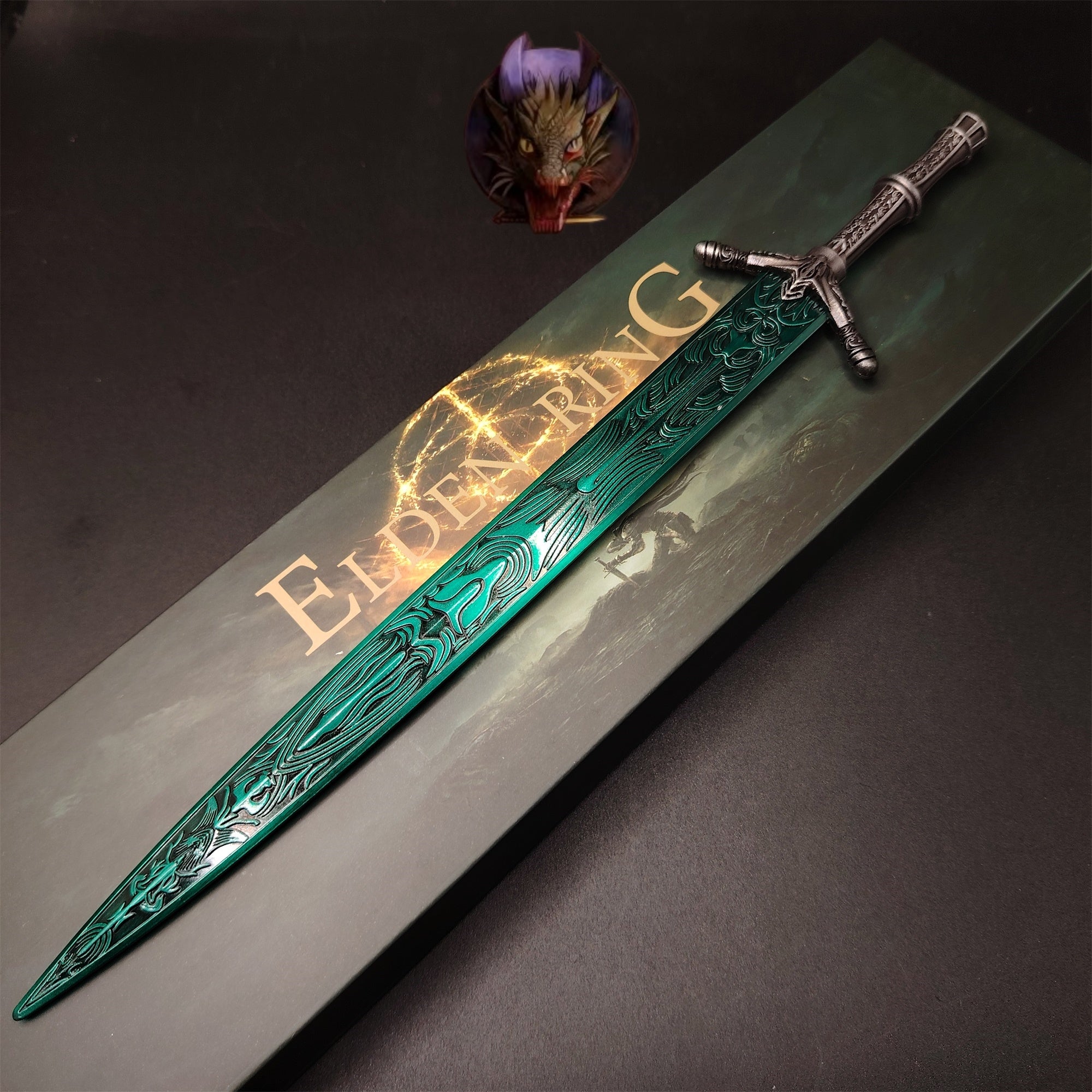 ER Moonlight Sword Metal Replica With Gift Box