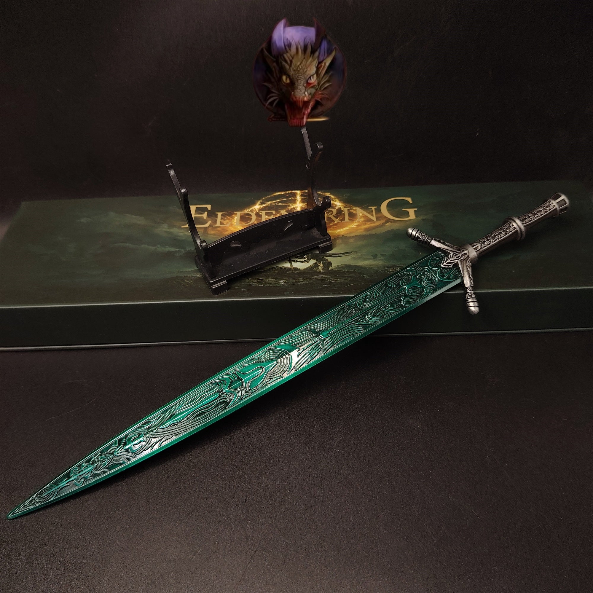 ER Moonlight Sword Metal Replica With Gift Box
