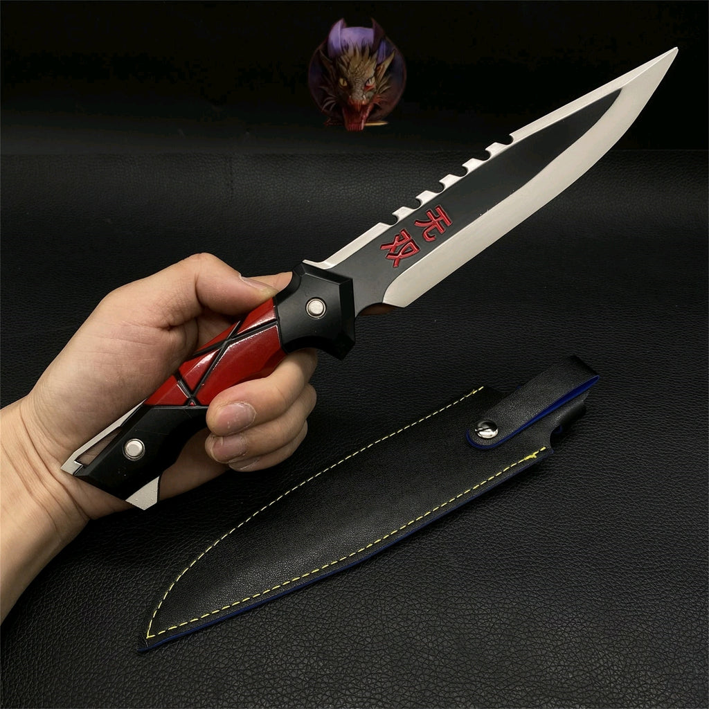 Ego Knife Metal Blunt Blade Safety Cosplay Prop Metal Replica 3 Colors