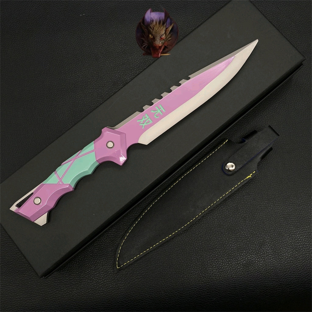 Ego Knife Metal Blunt Blade Safety Cosplay Prop Metal Replica 3 Colors