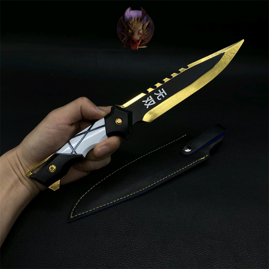 Ego Knife Metal Blunt Blade Safety Cosplay Prop Metal Replica 3 Colors