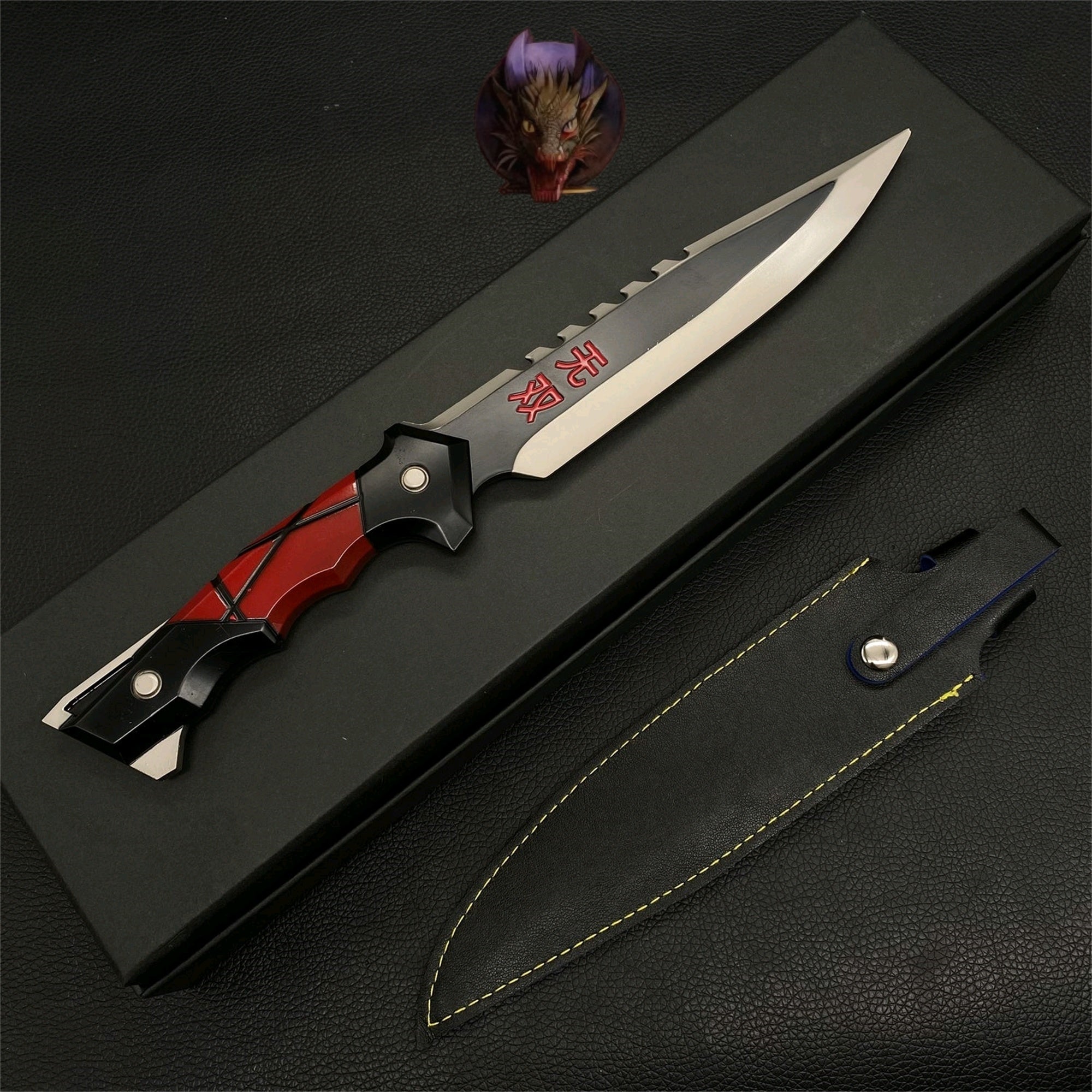Ego Knife Metal Blunt Blade Safety Cosplay Prop Metal Replica 3 Colors