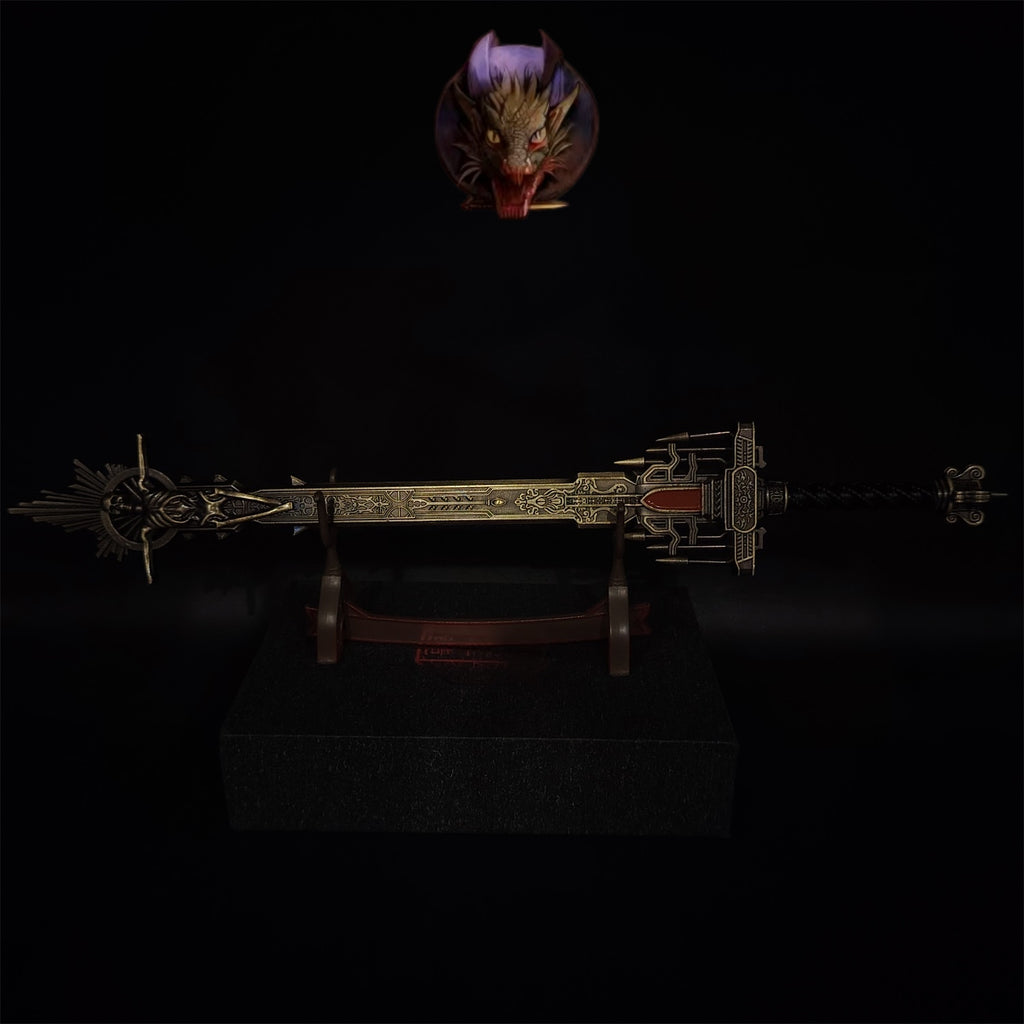 E Ring Golden Epitaph Sword 30cm/11.8'' Metal Replica