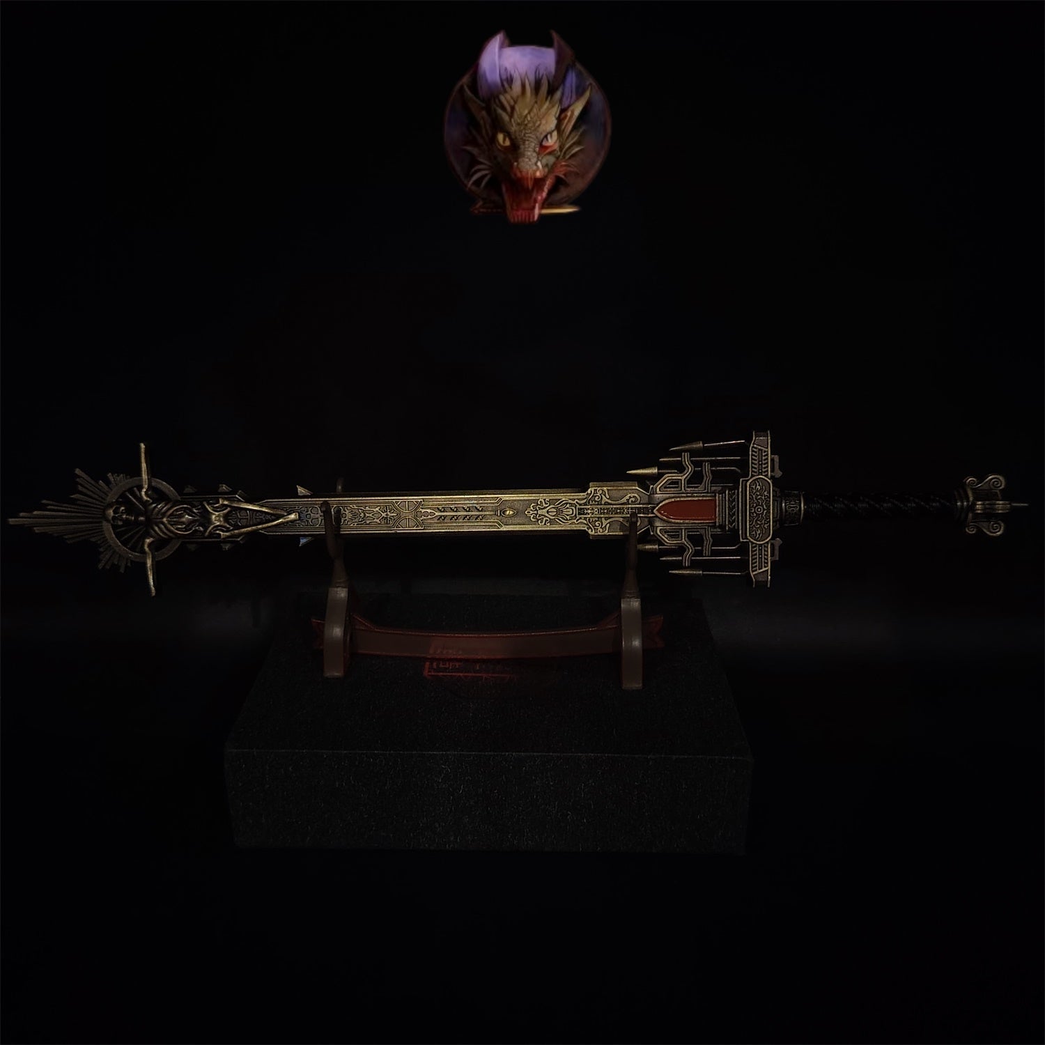 E Ring Golden Epitaph Sword 30cm/11.8'' Metal Replica