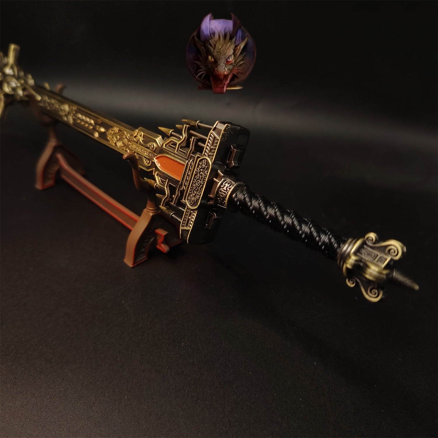 E Ring Golden Epitaph Sword 30cm/11.8'' Metal Replica
