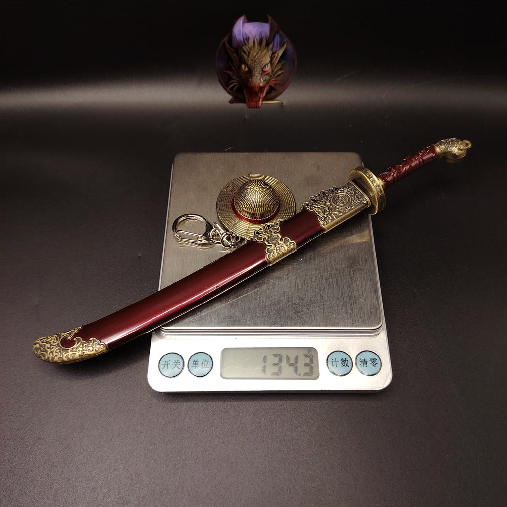 Ancient China Ming Dynasty The Embroidered Spring Knife 22CM Metal Replica