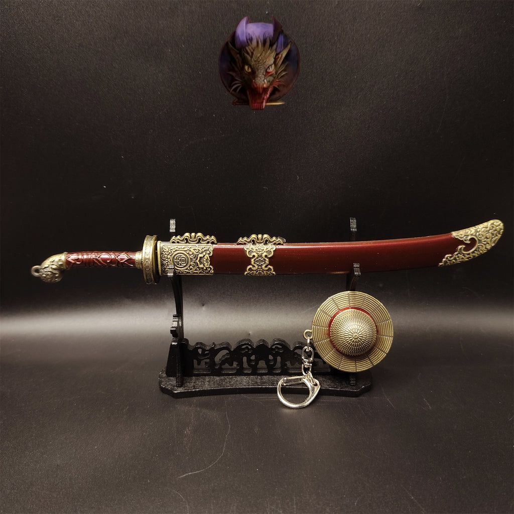 Ancient China Ming Dynasty The Embroidered Spring Knife 22CM Metal Replica
