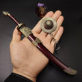 Ancient China Ming Dynasty The Embroidered Spring Knife 22CM Metal Replica