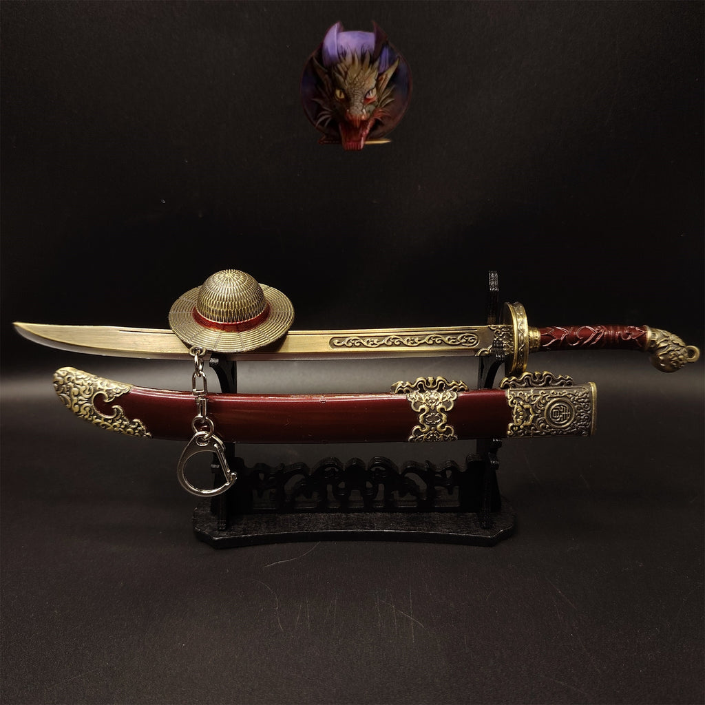 Ancient China Ming Dynasty The Embroidered Spring Knife 22CM Metal Replica