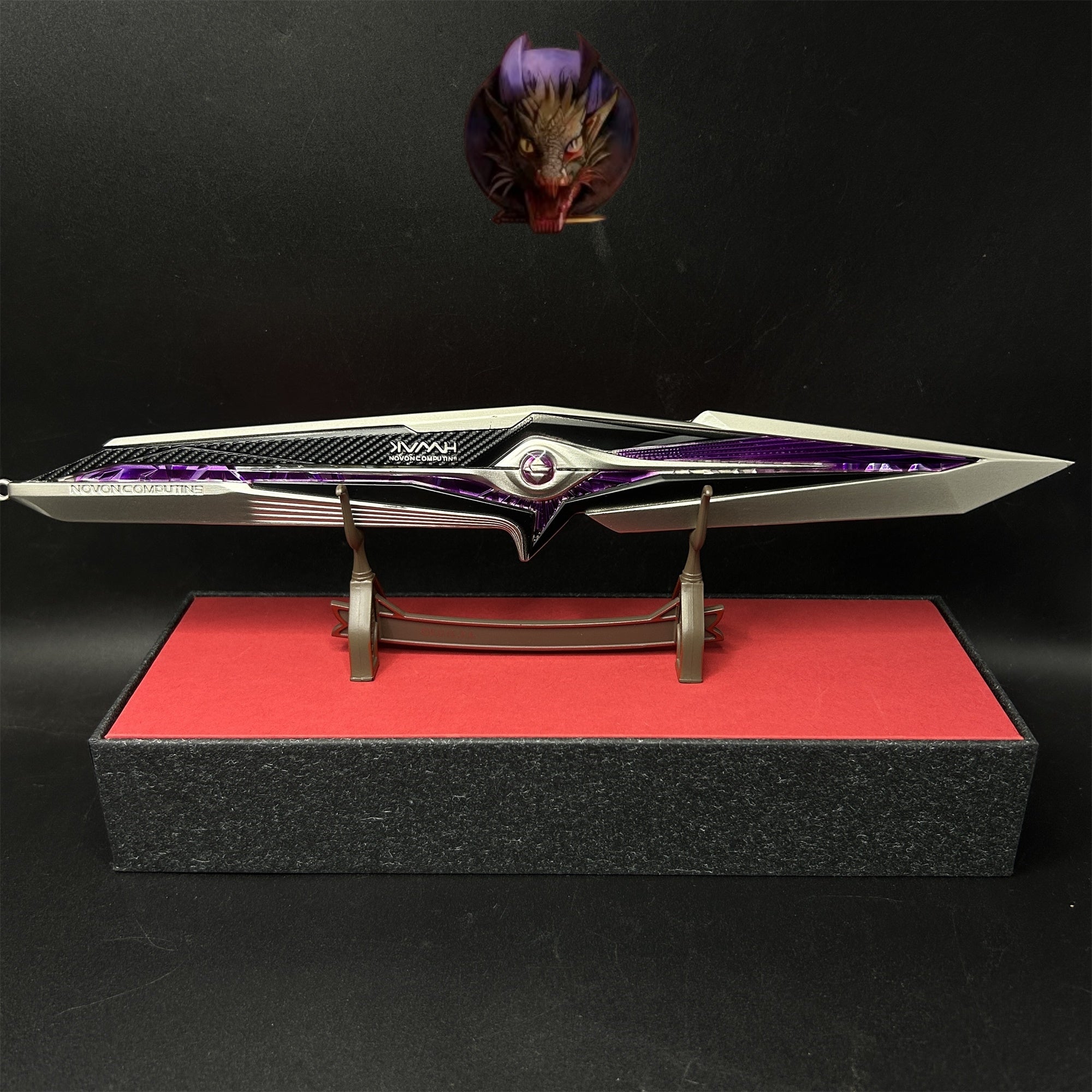Delta Force Game Fallen Star Knife Metal Replica 28CM