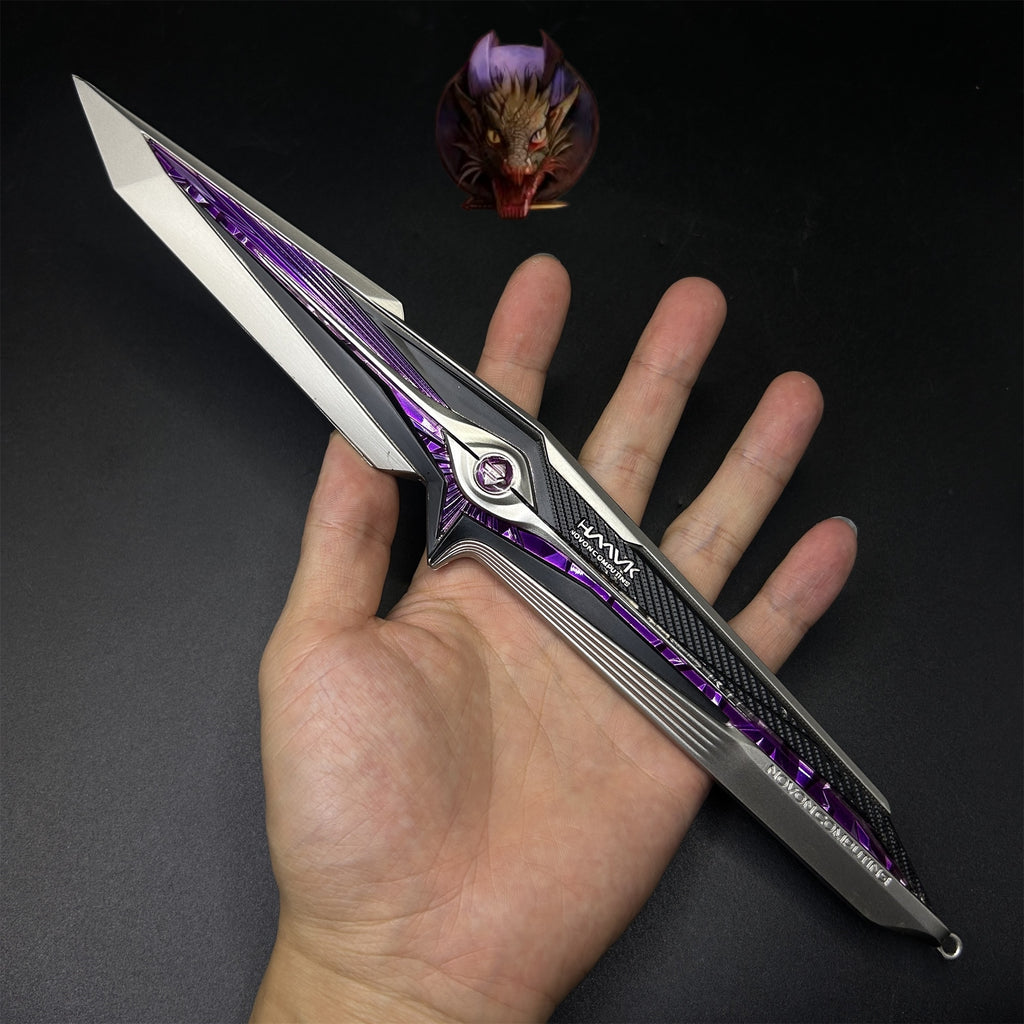 Delta Force Game Fallen Star Knife Metal Replica 28CM