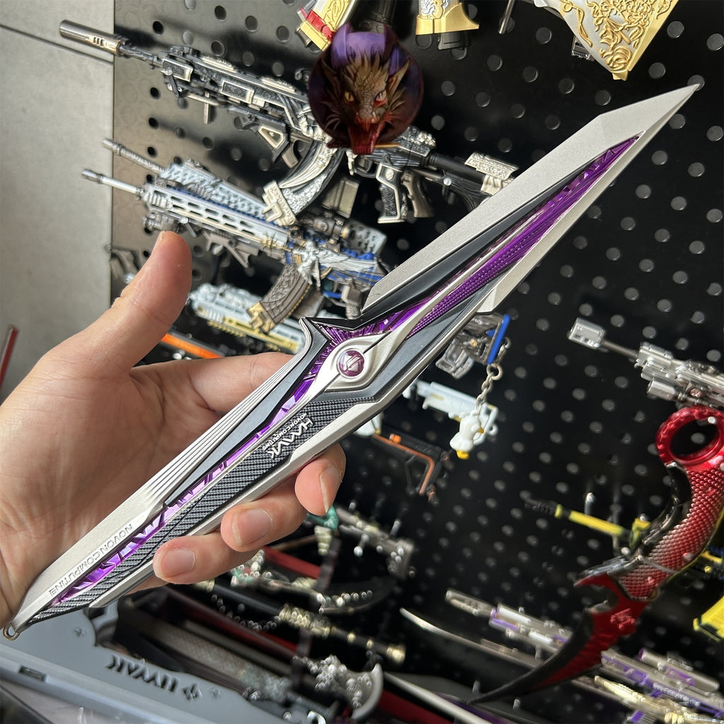 Delta Force Game Fallen Star Knife Metal Replica 28CM