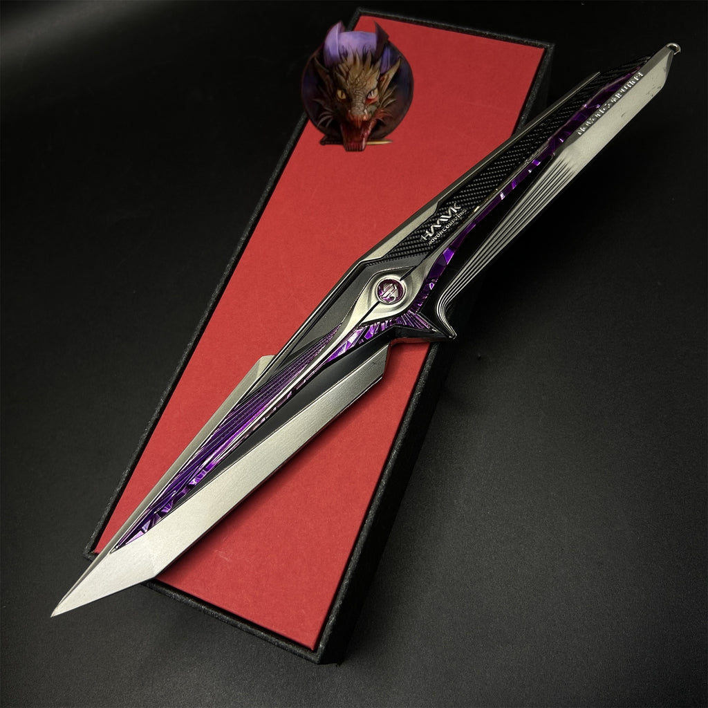 Delta Force Game Fallen Star Knife Metal Replica 28CM