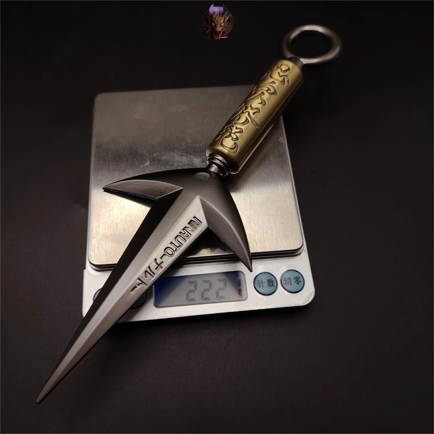 Metal Flying Thunder God Kunai Metal Replica