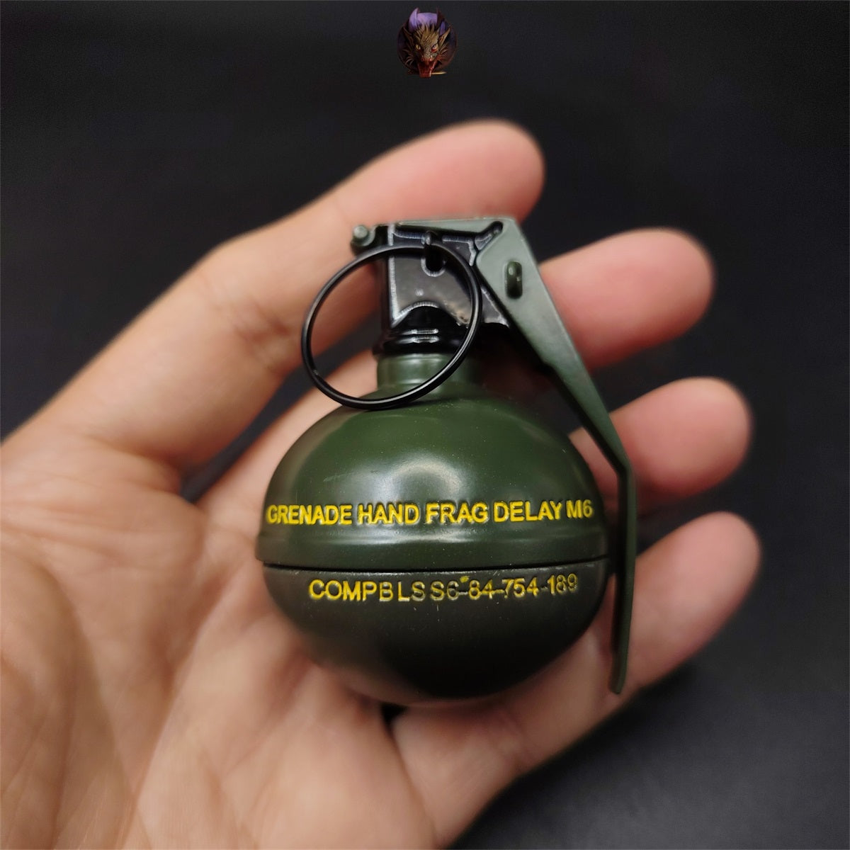 Frag Grenade Metal Keychain Backpack Pendant