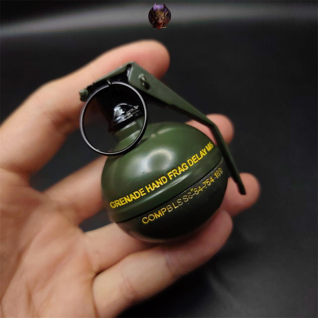 Frag Grenade Metal Keychain Backpack Pendant