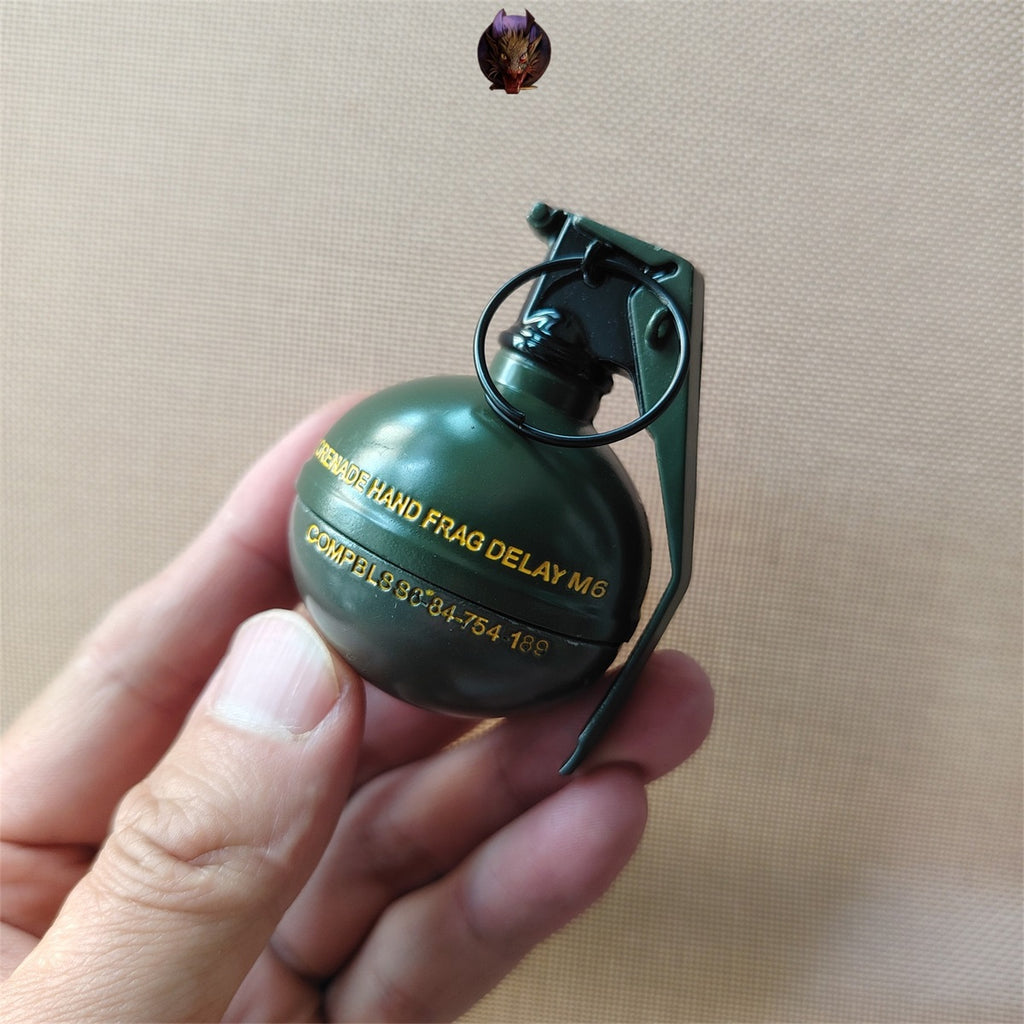 Frag Grenade Metal Keychain Backpack Pendant