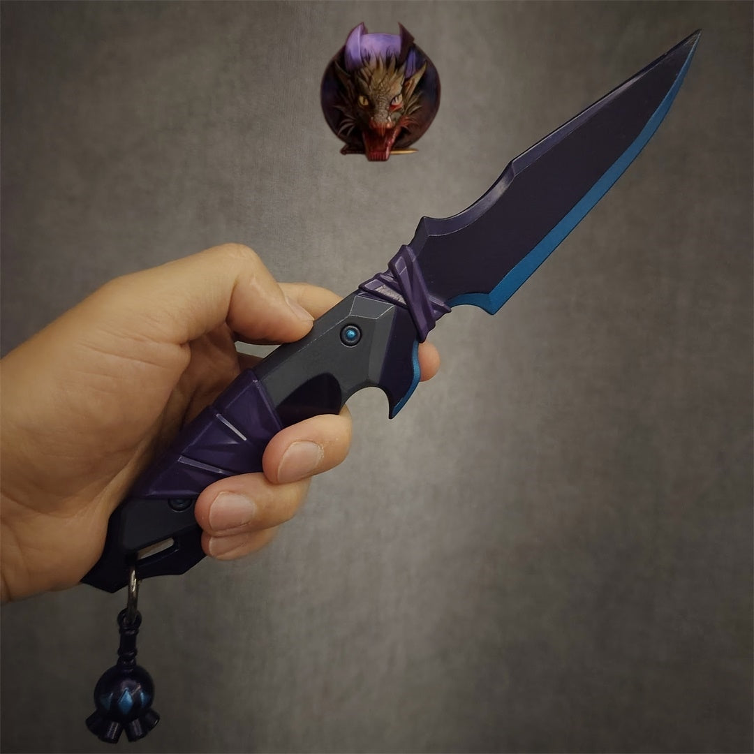 Val Game GO! Vol. 3 Dagger Omen knife Metal Replica