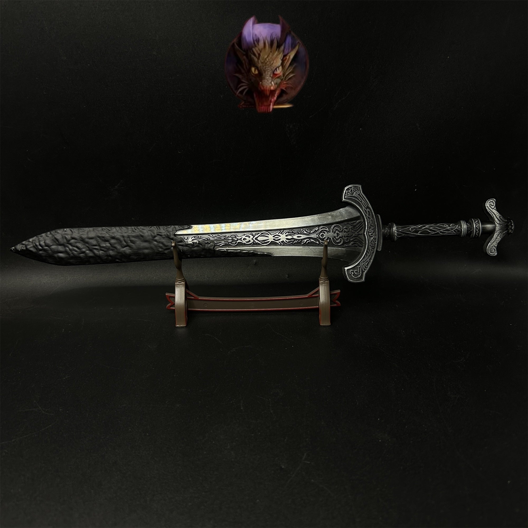 Soul Game Gargoyle's Black Blade 30CM Metal Replica