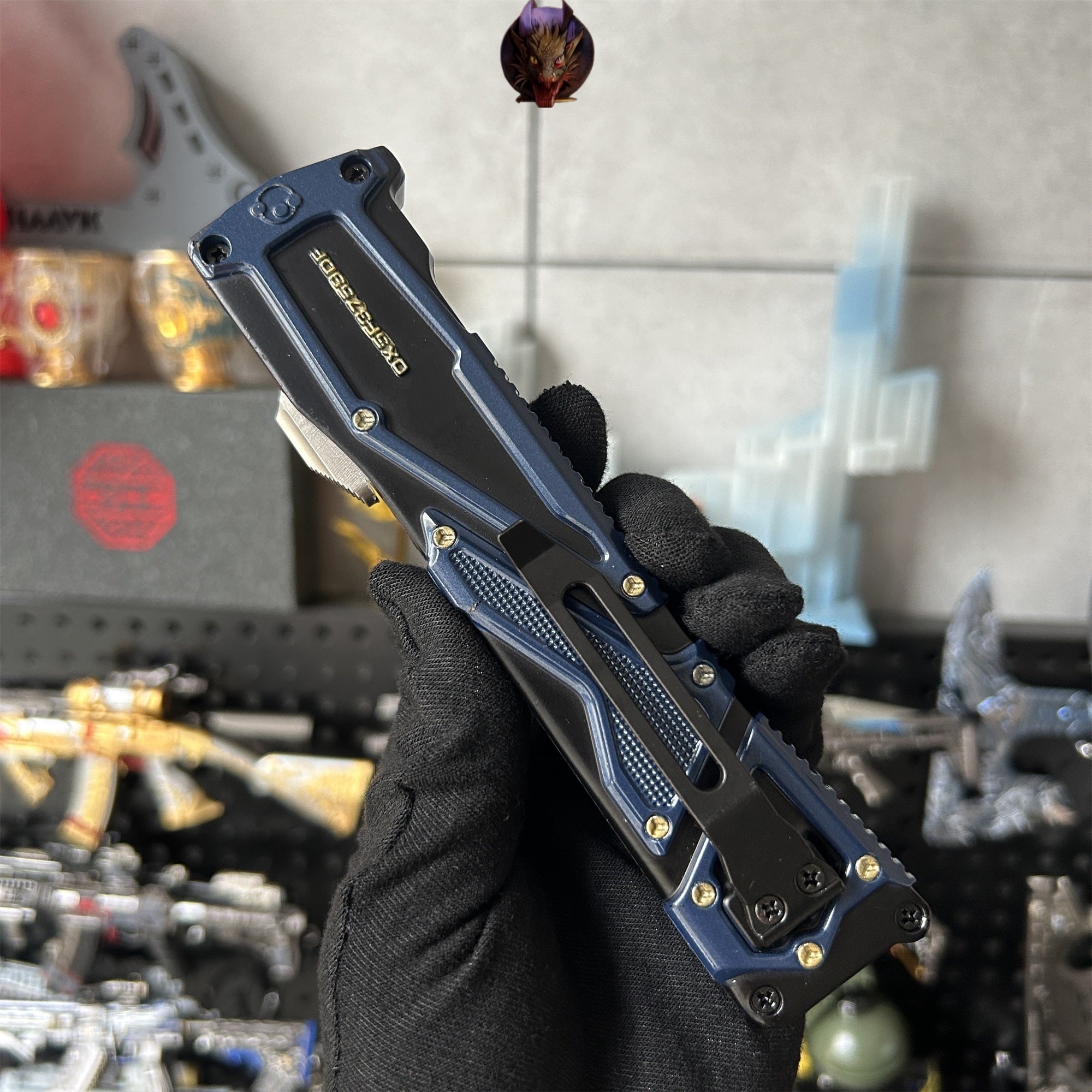 Arena Breakout Game Ghost Protocol Knife Blunt Metal Replica
