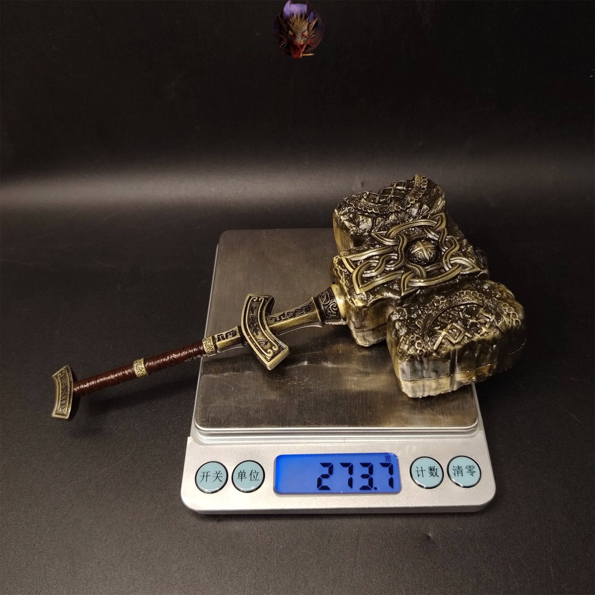 ER Game Giant-Crusher Hammer Metal Replica