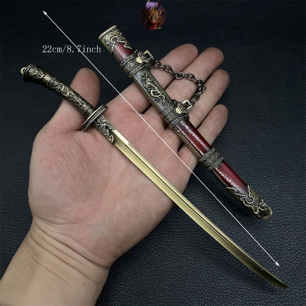 Ancient Chinese Ming Dynasty Hongxiu Sword 8.7''Replica