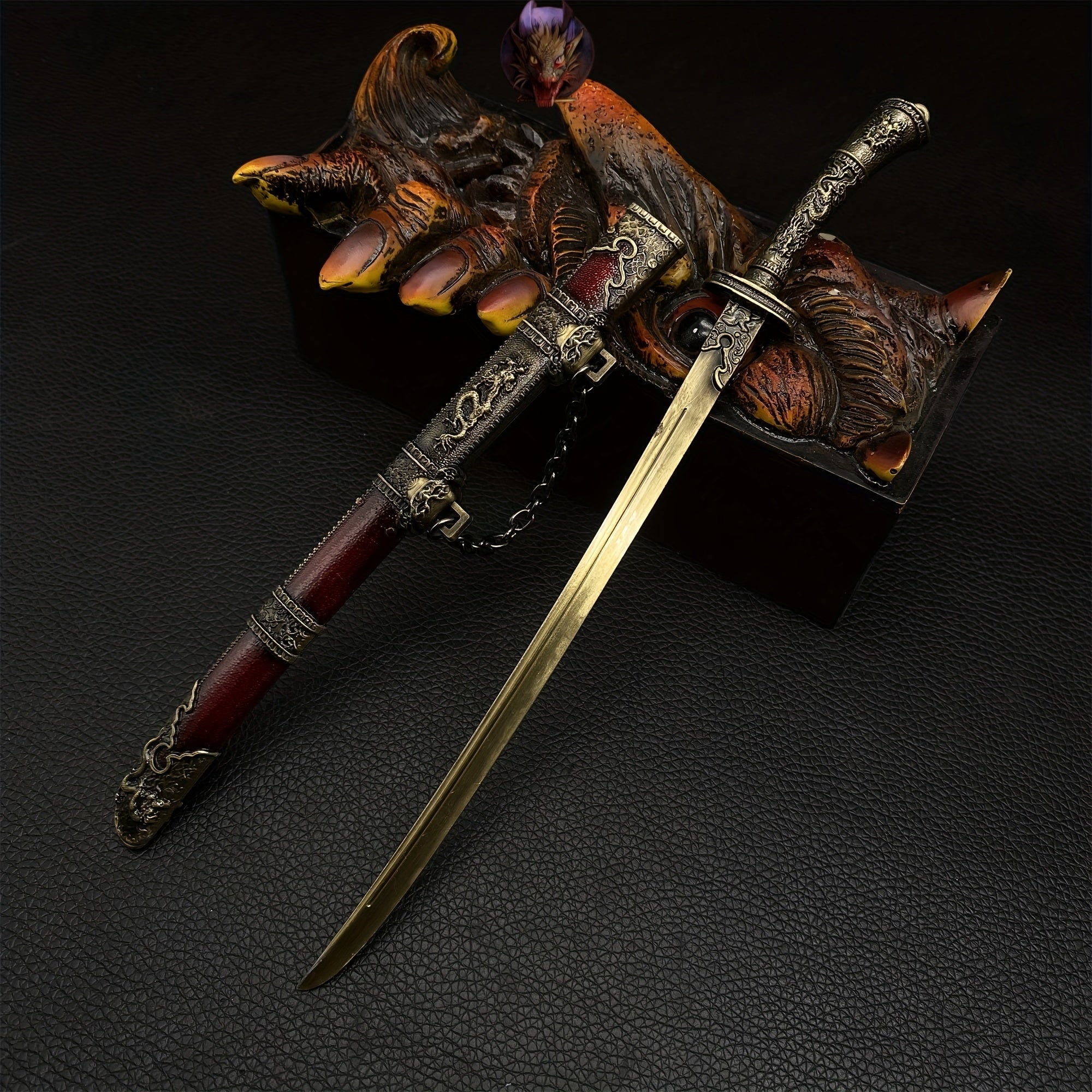 Ancient Chinese Ming Dynasty Hongxiu Sword 8.7''Replica