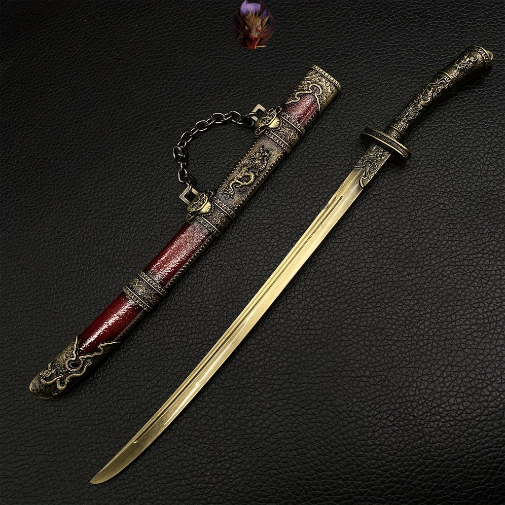 Ancient Chinese Ming Dynasty Hongxiu Sword 8.7''Replica