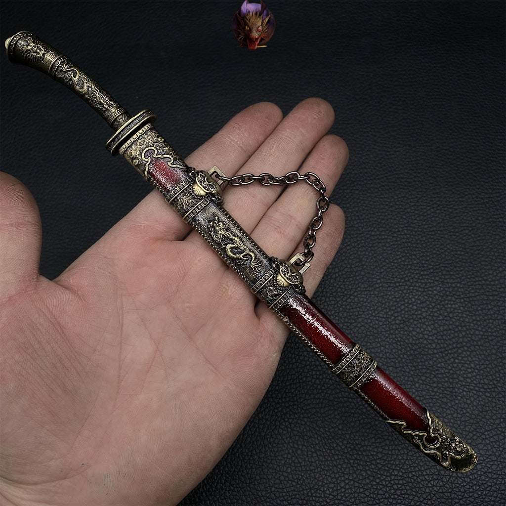 Ancient Chinese Ming Dynasty Hongxiu Sword 8.7''Replica