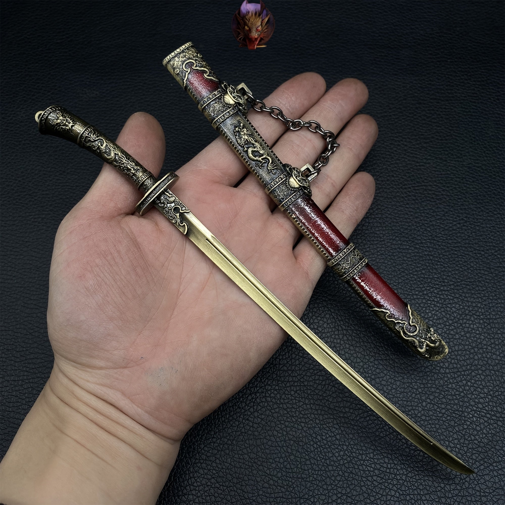 Ancient Chinese Ming Dynasty Hongxiu Sword 8.7''Replica