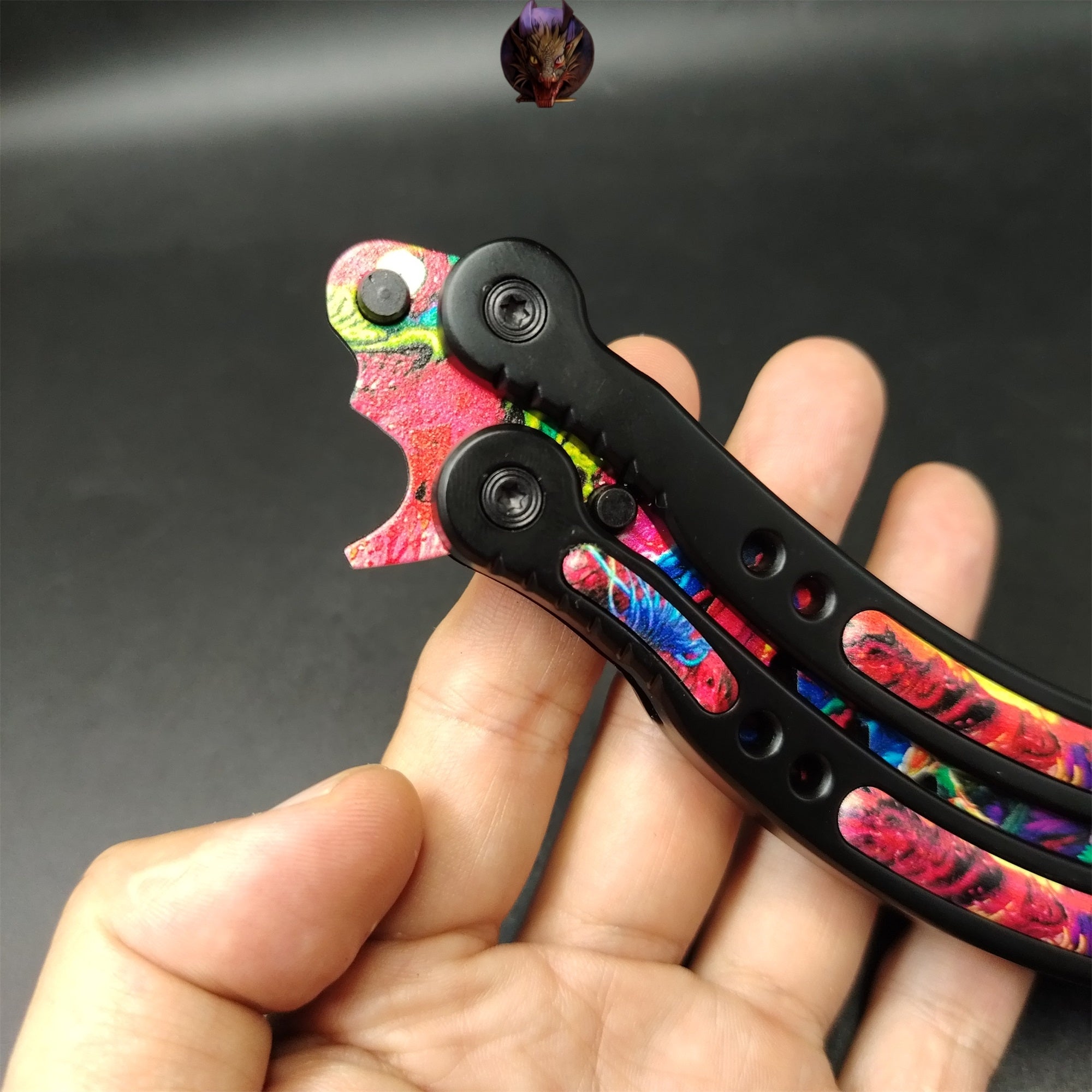 CS Game Hyper Beast Butterfly Knife Metal Replica