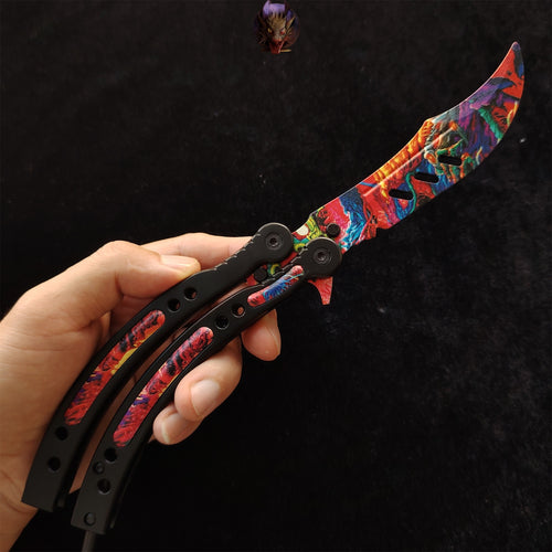 CS Game Hyper Beast Butterfly Knife Metal Replica