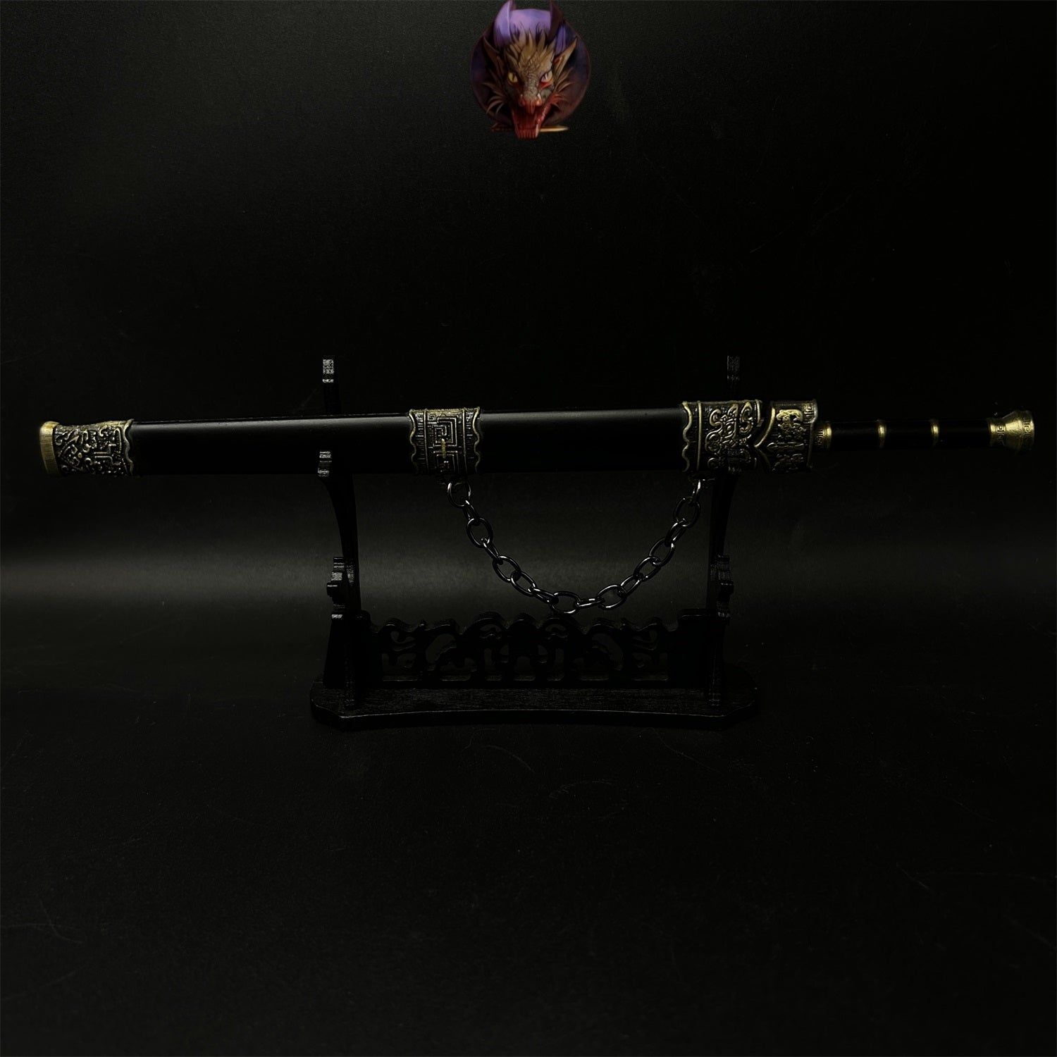 Metal Ancient Chinese Emperor Yue King Sword 8.7''Replica