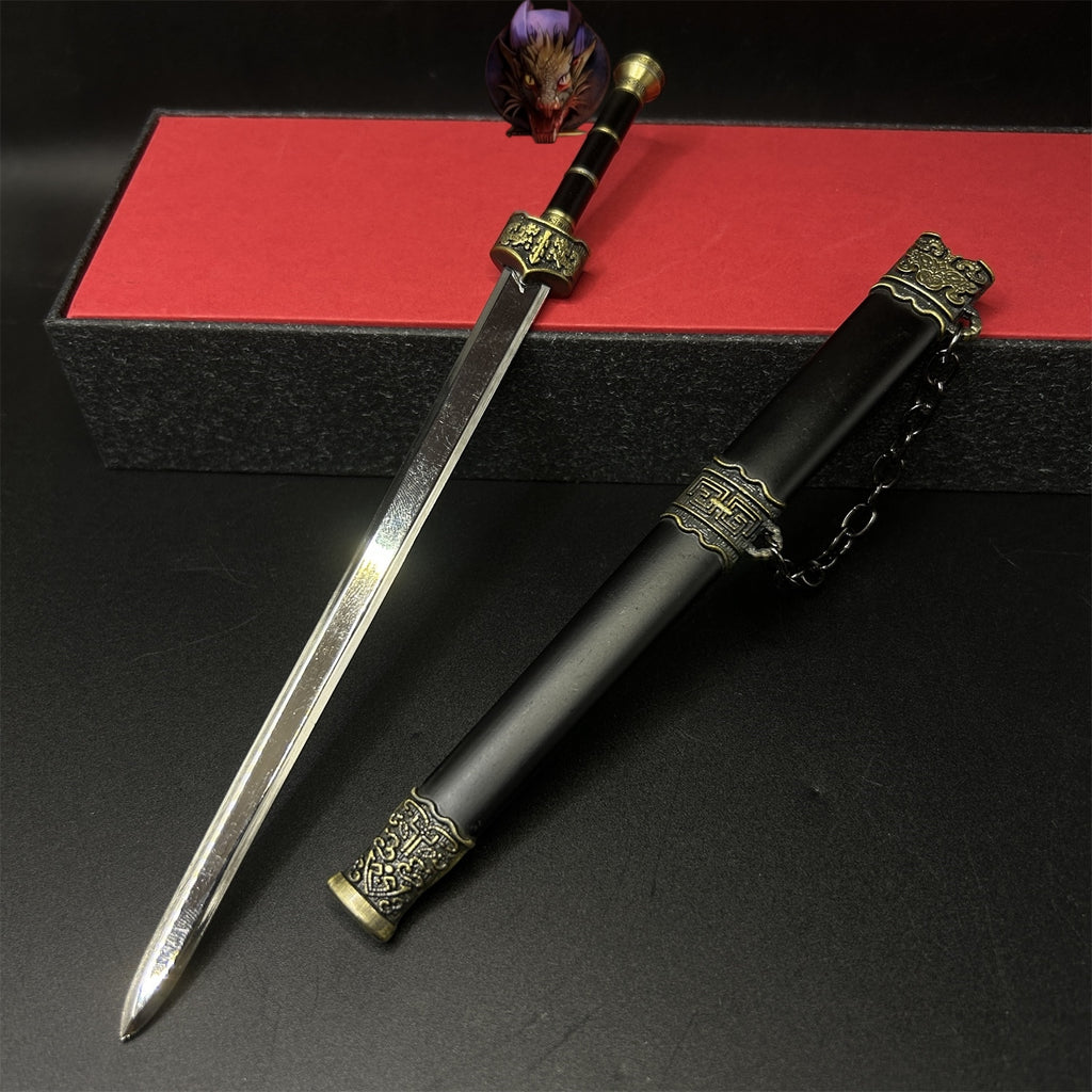 Metal Ancient Chinese Emperor Yue King Sword 8.7''Replica