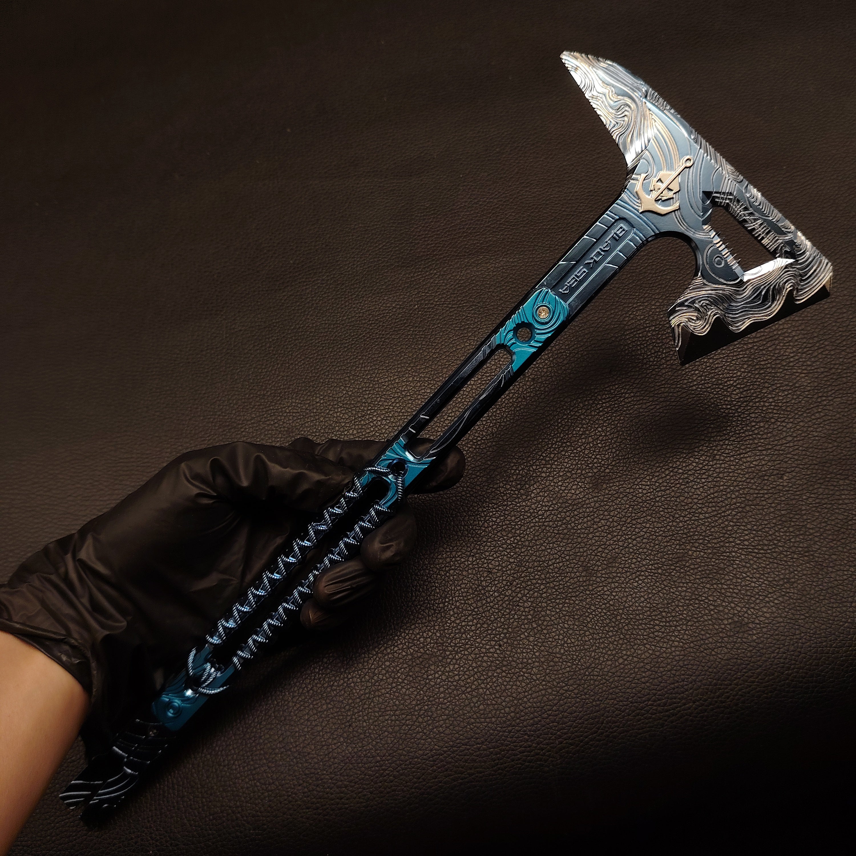 Delta Force Tactical Sea Gleam Axe Metal Replica 35CM