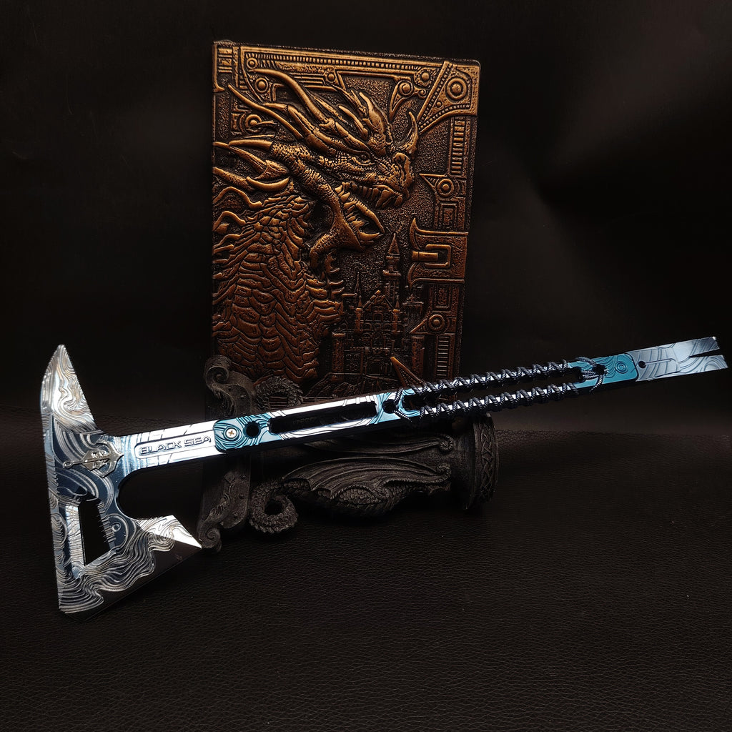 Delta Force Tactical Sea Gleam Axe Metal Replica 35CM