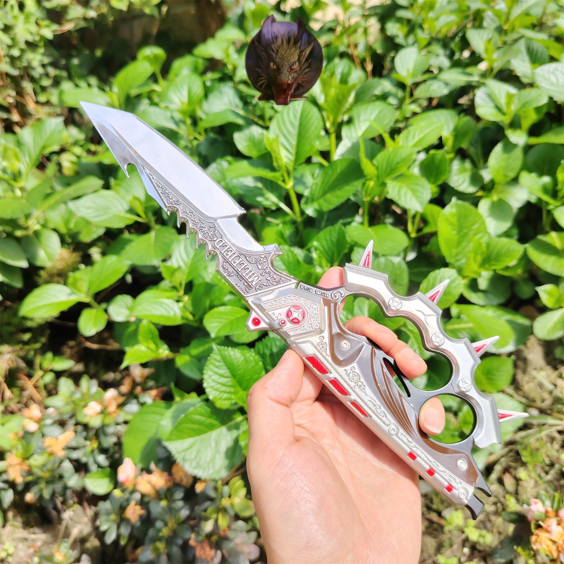Delta Force Creed Knife Metal Blunt Replica